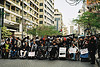 marching for Gaza to the Egyptian embassy, beirut