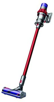 Dyson Cyclone V10 Motorhead Aspirateur Balai sans Fil et sans Sac, Nickel, Rouge