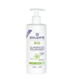 POUPINA Liniment bébé bio 2en1 anti-irritation - Recette Oleo-Calcaire - Nettoyant + Lotion barrière - 100% d'ingrédients d'Origine Naturelle - Vegan - Fabriqué en France - 75mL