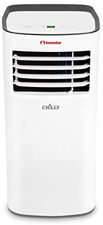 Inventor Chilly 9.000 Btu/h Climatiseur Portable avec R290 3-en-1 Refroidissement, Déshumidification et Ventilation, Classe Energétique A, Mode Veille, Télécommande, Garantie de 2ans