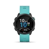 Garmin Forerunner 245 Music - Montre GPS Multi-activité de Running - Boîtier 42 mm 010-02120-32 Vert D'Eau