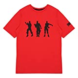 Fortnite Dance Moves Boys T-Shirt Rot 15-16 Jahre | PS4 PS5 Xbox PC Gamer Geschenke, Tween Teen Schuljungen Gaming Top, Kinderkleidung, Kinder Geburtstagsgeschenkidee