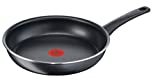 Tefal C3670602 Elégance Poêle, Aluminium, Noir, 28 cm, fabriqué en France