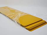 (Qté : 50) grands films de plaque d'immatriculation arrière – 533 x 152 mm – Oralite réfléchissante.