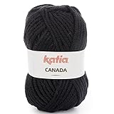 Lanas Katia Canada Pelote de laine Noir 2