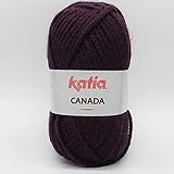 Lanas Katia Canada Pelote de laine Violet Code 19