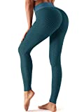Legging de Sport Femme Anti-Cellulite Butt Lift Leggings de Sport Slim Fit Taille Haute Pantalon de Yoga Leggings de Compression pour Gym,Running,Pilates,Fitness