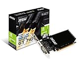 MSI GT 710 2GD3H LP Carte Graphique Nvidia GT710 954 MHz 2048 Mo PCI Express Noir