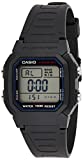 Casio Hommes Digital Quartz Montre avec Bracelet en Résine W-800H-1AVDF
