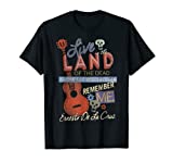 Disney Pixar Coco Live From The Land Of The Dead Poster T-Shirt