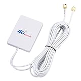 Antenne 4G, antenne d'amplificateur de Signal à Gain élevé 28dbi, antenne de routeur Mobile 4G / 3G LTE, Port Externe TS-9 / SMA / CRC9 pour Huawei E398 / E3276 / E392 pour routeur Mobile