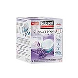 Rubson Sensation Relax, 2 Recharges universelles de 300 gr pour absorbeur d'humidité, Recharge 3-en-1 anti-humidité & anti-odeur et qui offre une sensation fraîche, parfum lavande