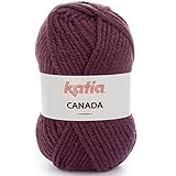 Laine Katia Canada Pelote de Couleur Cardinale Code 41