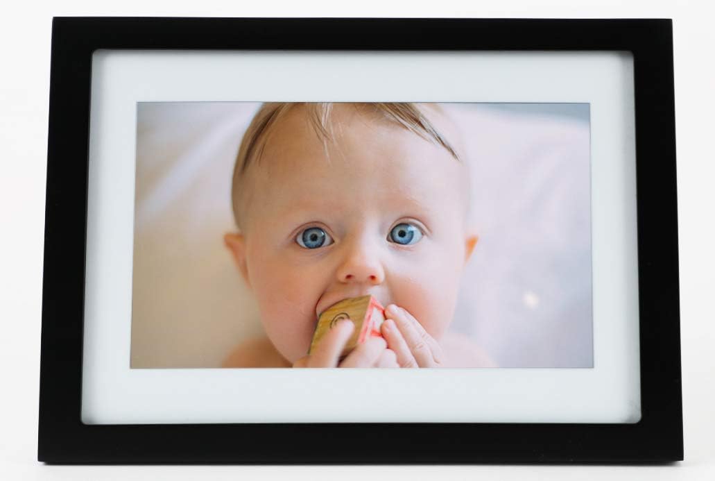 Cadre Skylight : cadre photo numérique WiFi 25,4 cm, email, photos de n'importe où, écran tactile