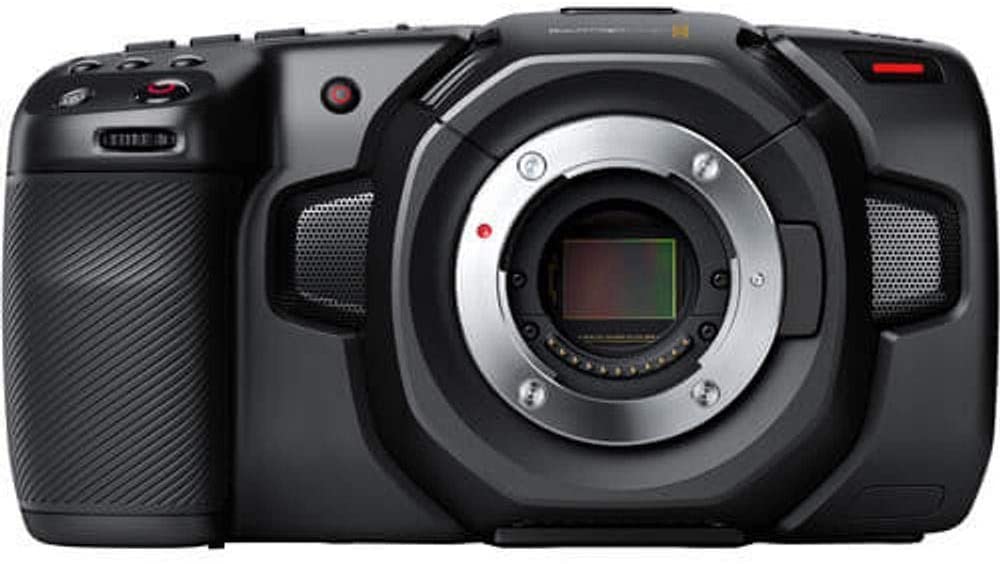 Blackmagic Design Pocket Cinema Camera 4K Caméscope portatif Noir 4K Ultra HD - Caméscopes numériques (Micro Four Thirds, Carte mémoire, CFast 2.0,SD, RAW, Auto/Manuel, 12,7 cm (5