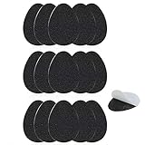 Syijupo 15 paires de semelles auto-adhésives à talons hauts en caoutchouc anti-dérapant patins de chaussures autocollants antidérapant poignées de chaussures pour hommes et femmes (noir)