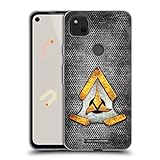 Head Case Designs sous Licence Officielle Star Trek Communicateur De Force De Défense Klingon Insignes Coque en Gel Doux Compatible avec Google Pixel 4a