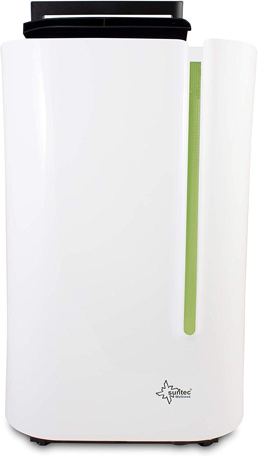 SUNTEC déshumidificateur DryFix 20 Lumio [pour des pièces jusqu'à 150 m³ (~65 m²), capacité de déshumidification=20l/jour, fonction de purification d'air, utilisable pour sécher les linges, 370 watts]