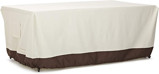 AmazonBasics Housse de protection pour table 180 cm 