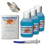 Kit de nettoyage Pristine Fluid pour imprimante Epson, Brother. Nettoyant pour déboucher, nettoyer les têtes d'impression et buses (150 ml)