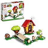 LEGO 71367 Super Mario Ensemble d'extension La Maison de Mario et Yoshi, Jouet de Construction, Inclus 2 Figurines, pour Enfants