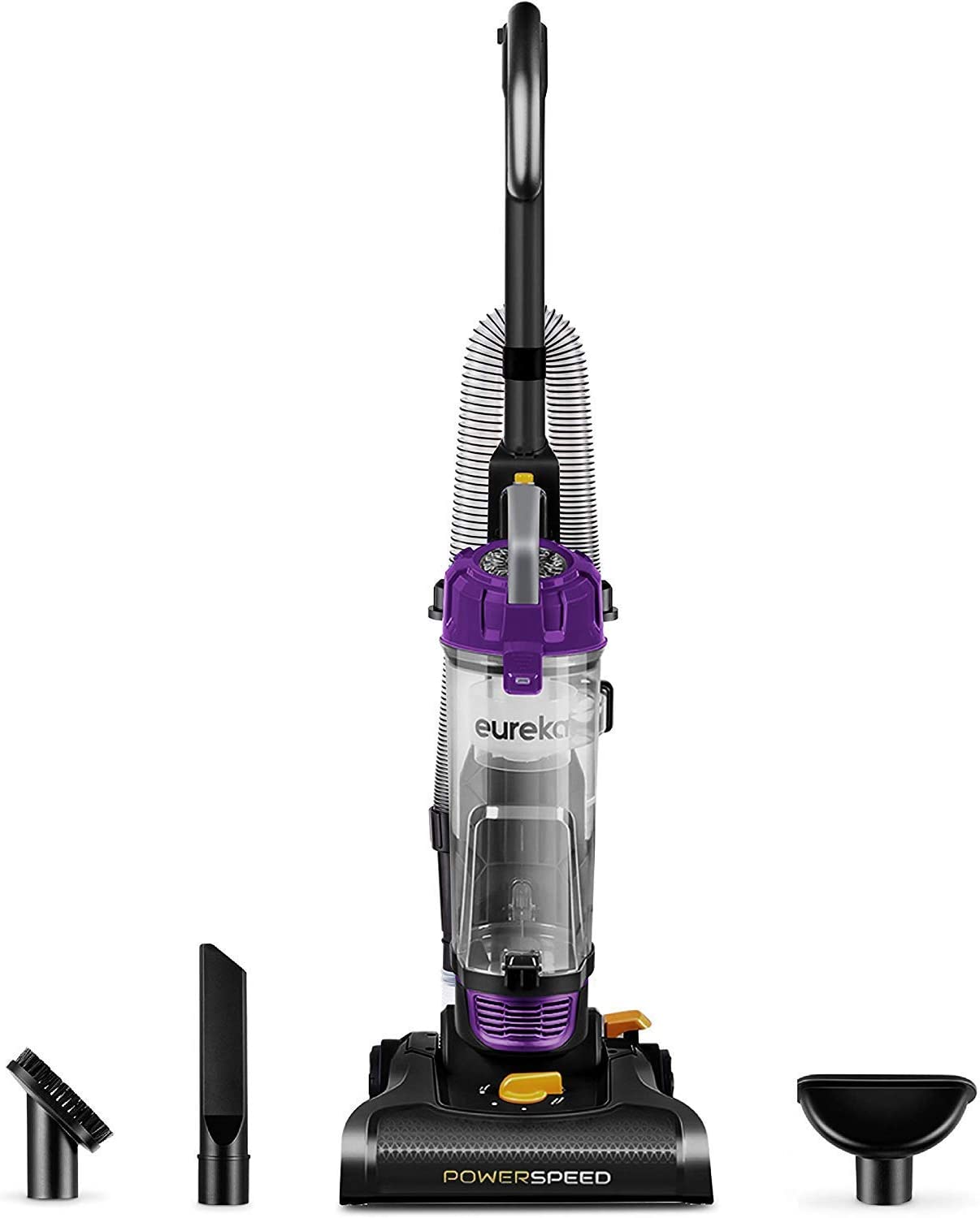 PowerSpeed ​​vertical sans sac Aspirateur, Lite, Noir (Couleur: Noir) lalay (Color : Black)