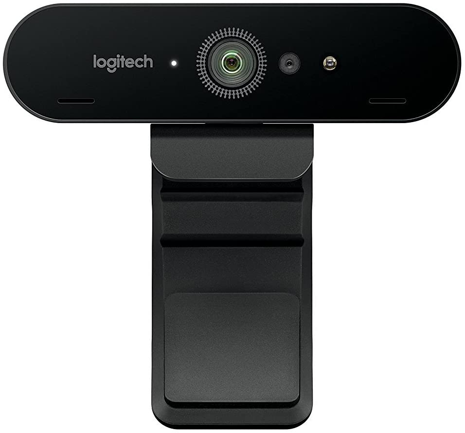 Logitech BRIO Webcam Ultra HD pour vidéoconférence, enregistrement, et streaming