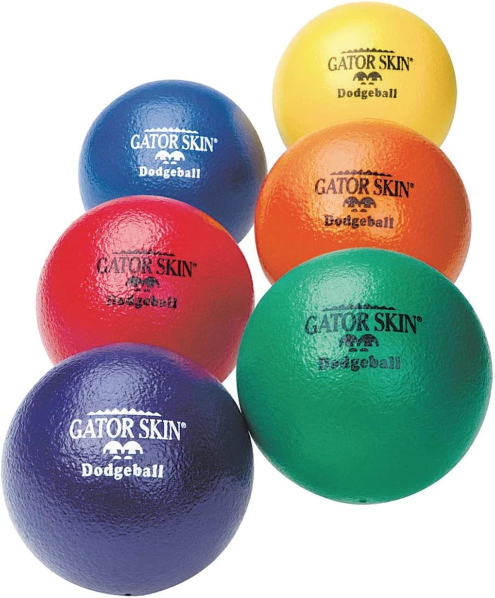 S&S Worldwide Gator Skin Dodgeballs (set of 6) by S&S Worldwide