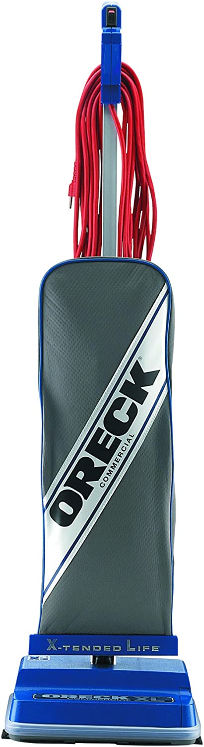 Oreck Commercial Xl2100Rhs XL Commercial Pfosten Vide, 120 V, Gris/Bleu, 12 1/2 X 9 1/4 X 47 3/4