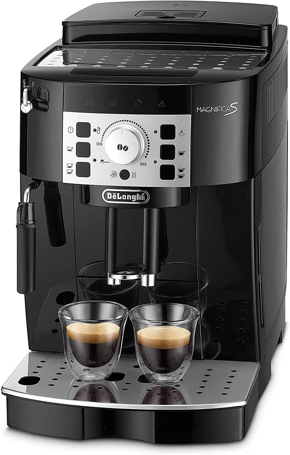 De'Longhi Magnifica S, Machine expresso avec broyeur ECAM22.110.B, Noir