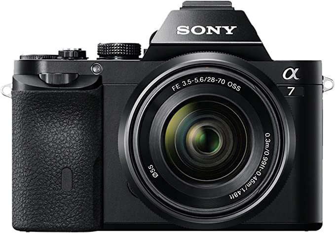 Sony ILCE-7KB Appareil Photo Numérique Hybride Capteur Plein Format 24,3 Mpix Films Full HD 1080p NFC / Wifi avec Objectif 28-70mm