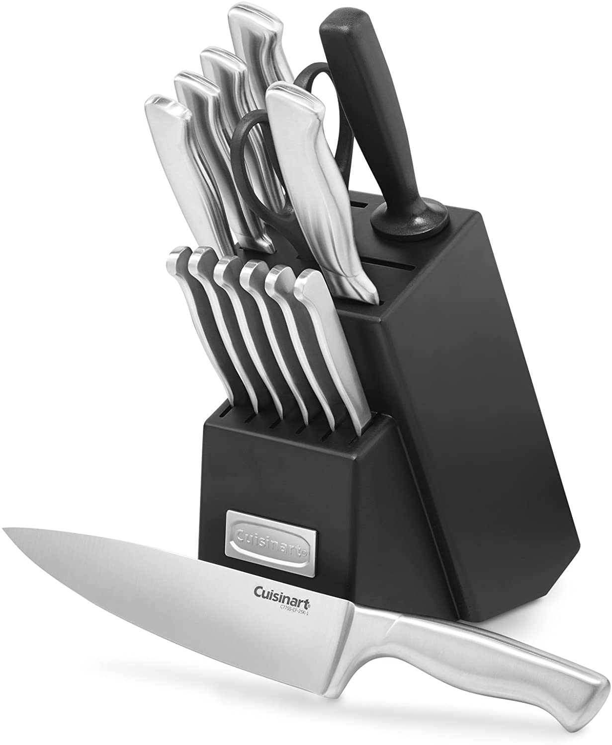 Cuisinart 15 pièces en Acier Inoxydable Manche Creux Bloc de, C77ss-15pk