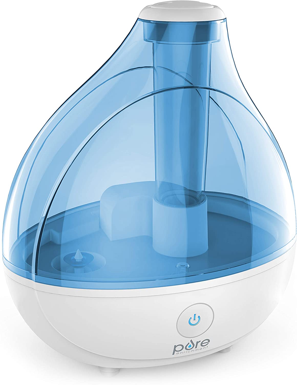 Ultrasonic Cool Mist Humidifier - Premium Humidifying Unit with Whisper-quiet Operation, Automatic Shut-off, and Night Light Function