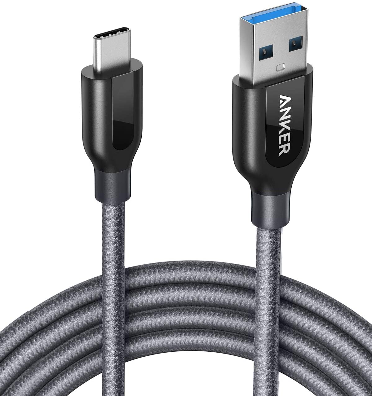Anker Câble USB C vers USB 3.0 de 180 cm Powerline+ Extra Solide pour Appareils USB Type C (Samsung Galaxy S8/8+/9, Nouveau MacBook, Huawei P10, Google Pixel, Nexus 6P, LG V20 G5 .)