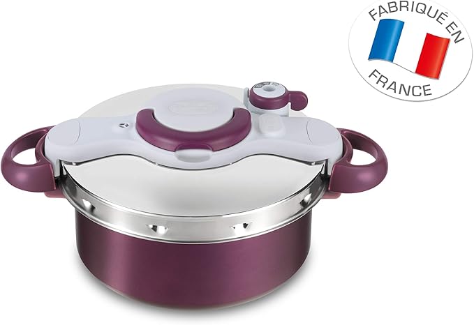 Seb P4605100 Autocuiseur CLIPSOMINUT' DUO 2 en 1 Faitout 5L 