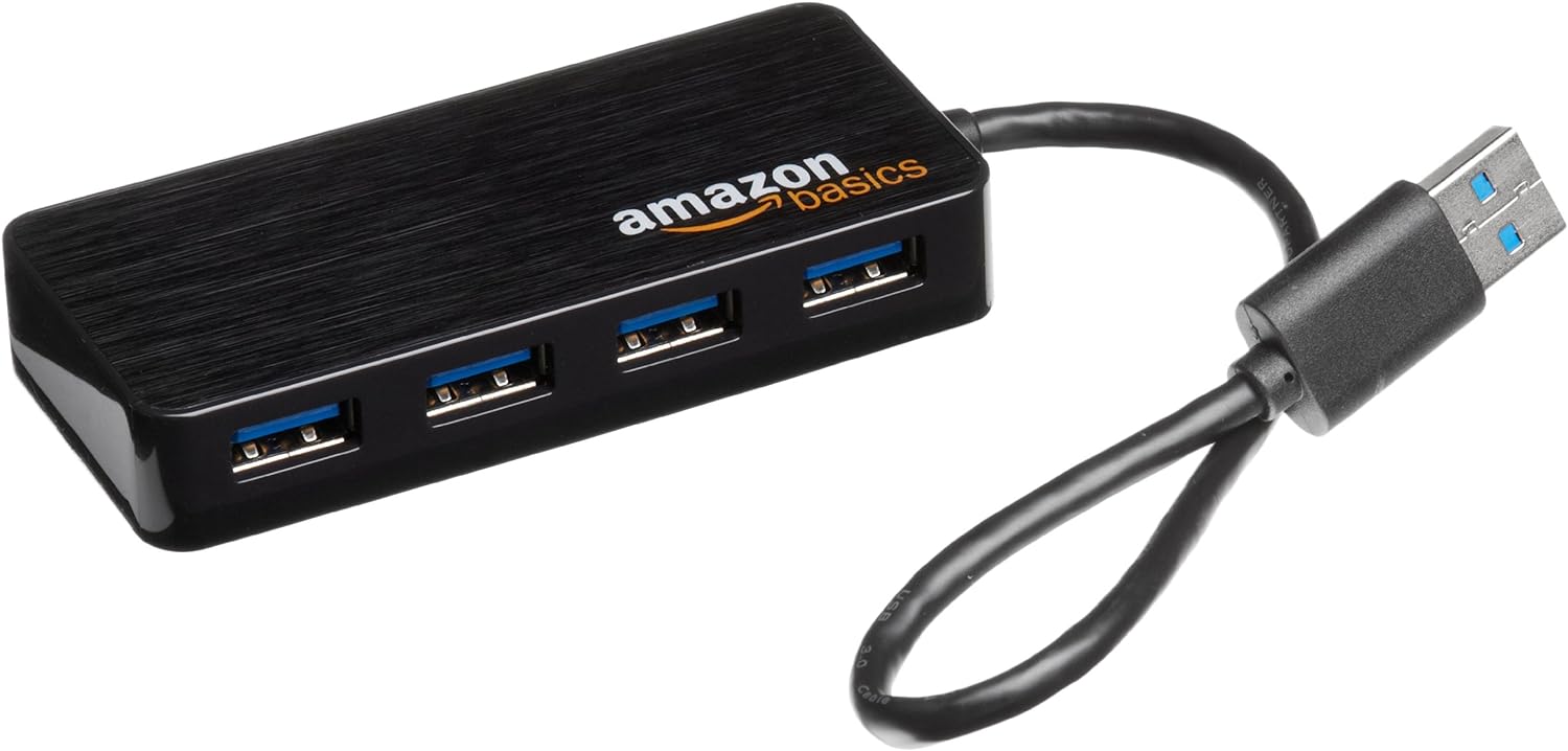 AmazonBasics Hub USB 3.0 4 ports (prise EU)