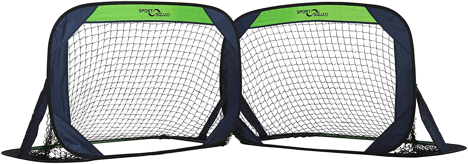 Sport Squad Soccer Net Set, Noir, S