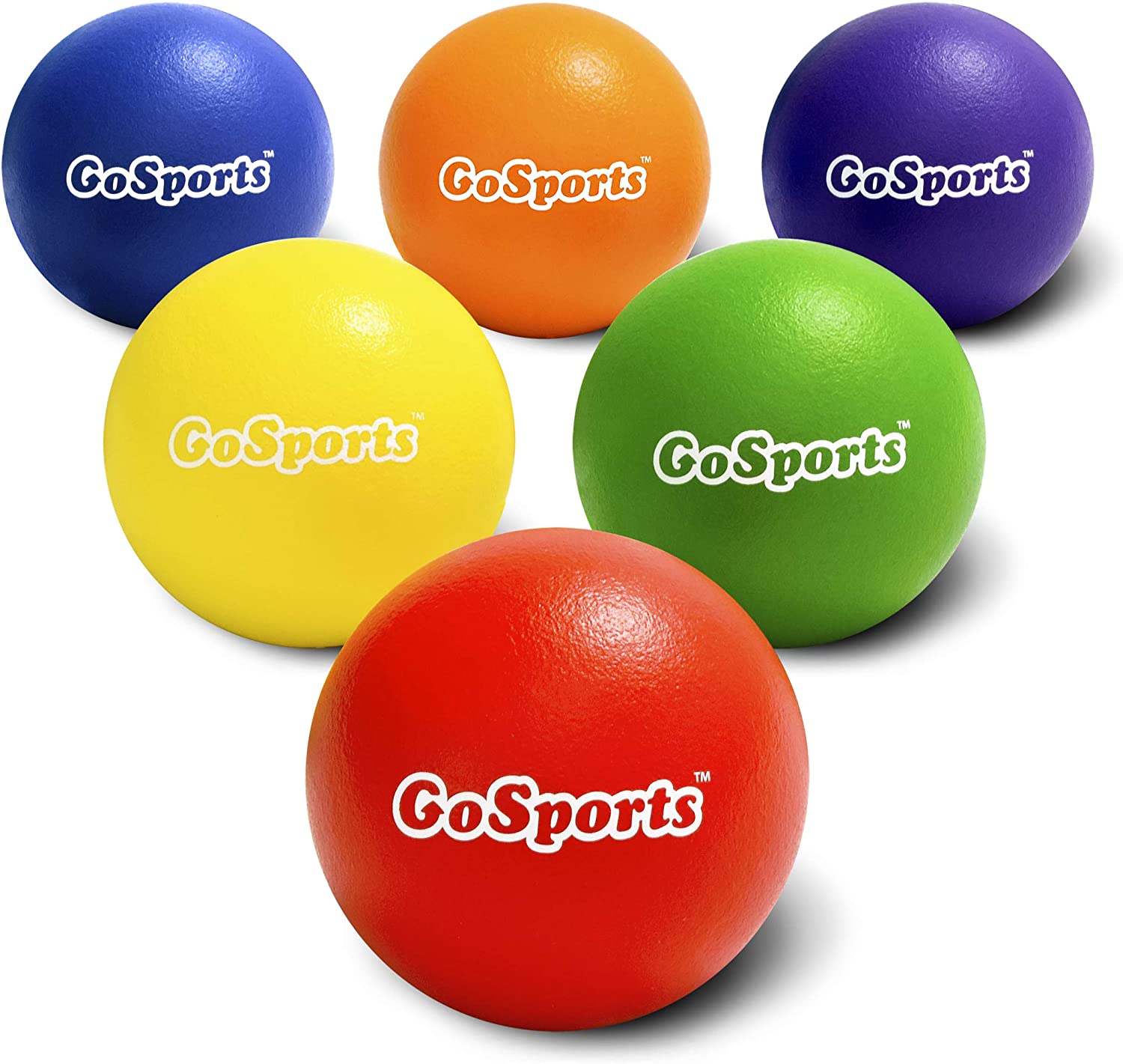 Gosports Peau d'éléphant Balle au Prisonnier de W/Sac de Transport en Maille (Lot de 6)