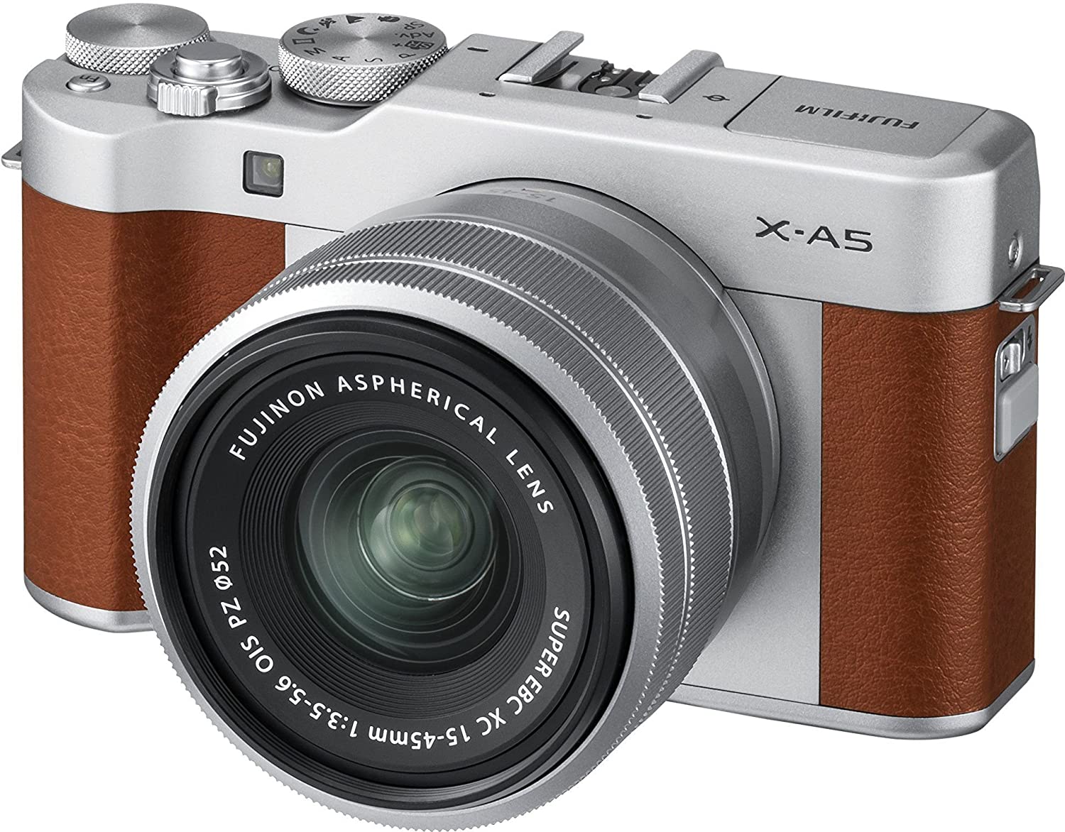 FUJIFILM X-A5 Marron + 15-45 Silver