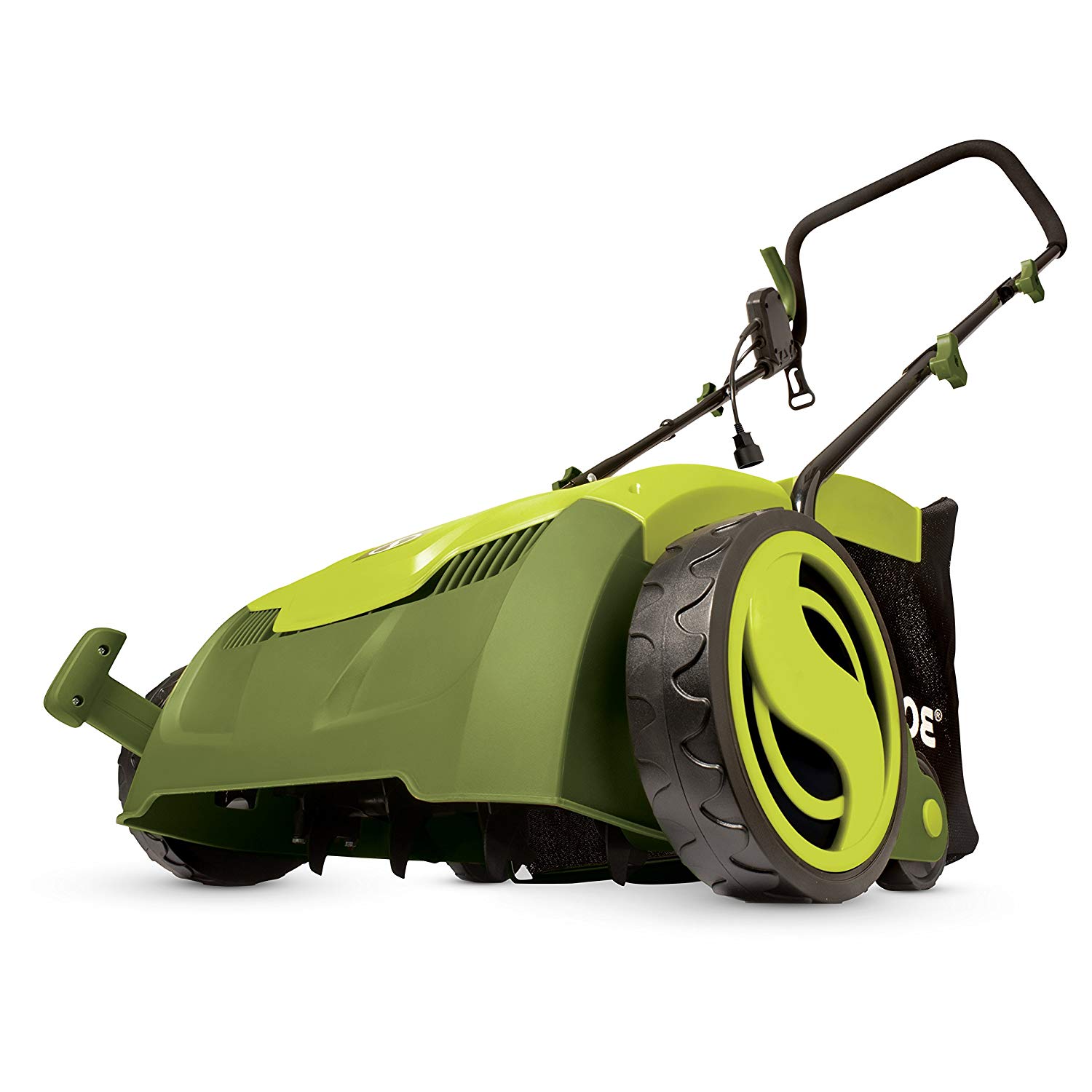 Sun Joe 13-in. 12-amp Scarificateur électrique et de Gazon avec Sac de récupération